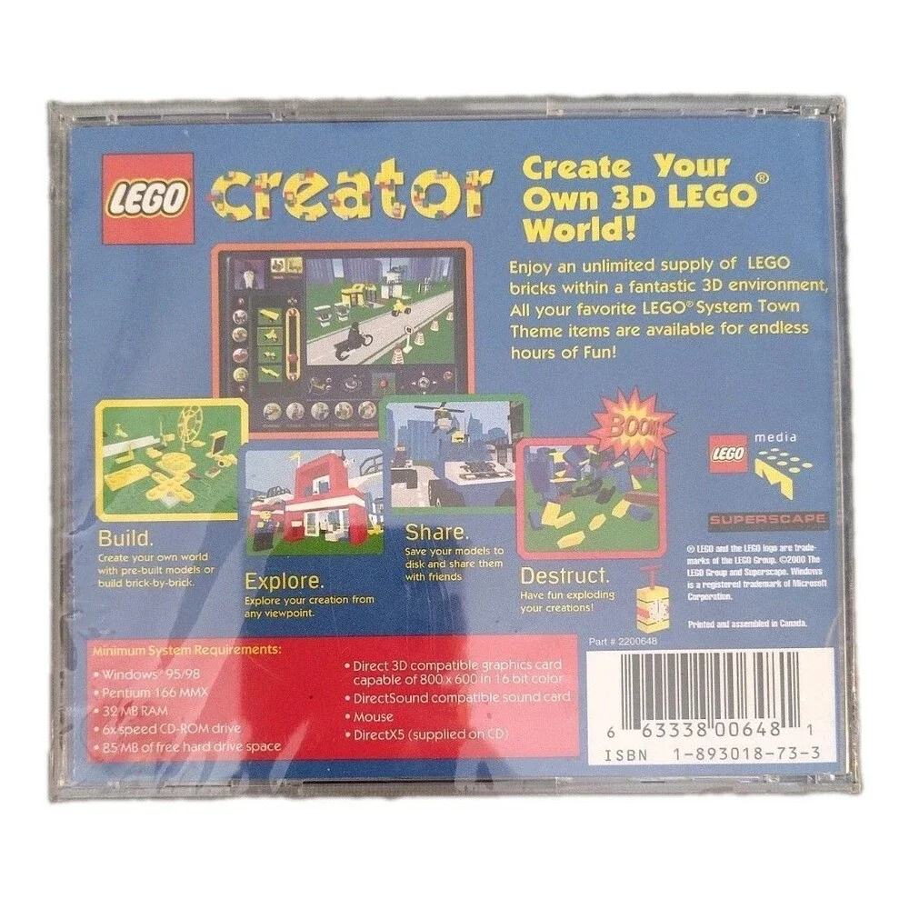 Lego Creator (PC, 2000)